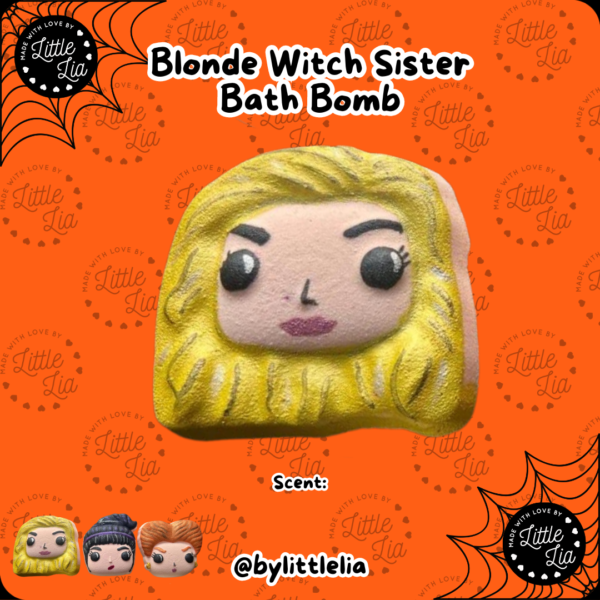 Witch Sister Blonde Bath Bomb by LittleFizzBomb