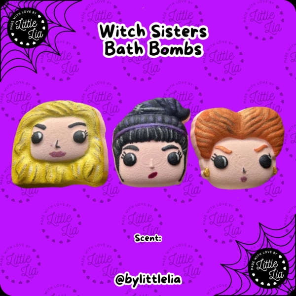 Witch Sister Blonde Bath Bomb by LittleFizzBomb - Image 2