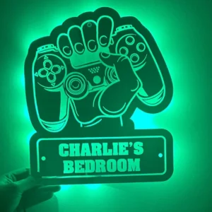 Light Up Mirror Sign Various Designs - Personalised