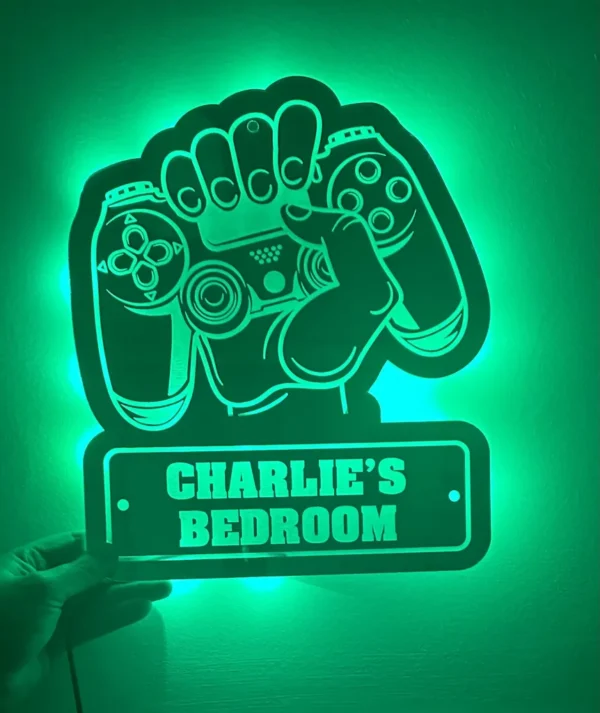 Light Up Mirror Sign Various Designs - Personalised